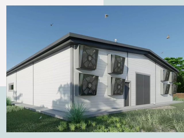 Строительство птичников в Михайловке