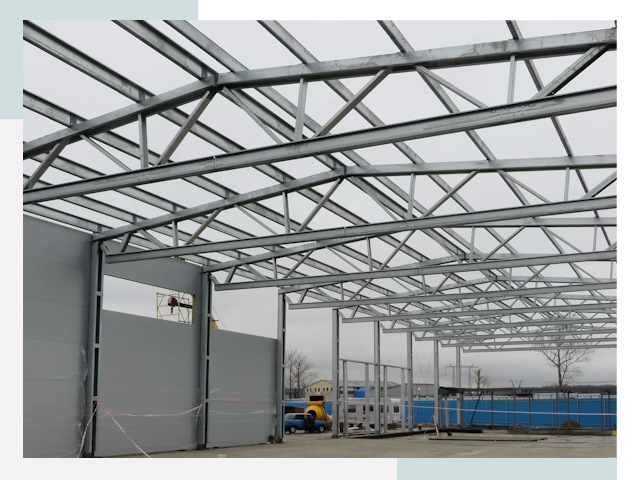 Строительство складов в Михайловка от 610 руб. за м²