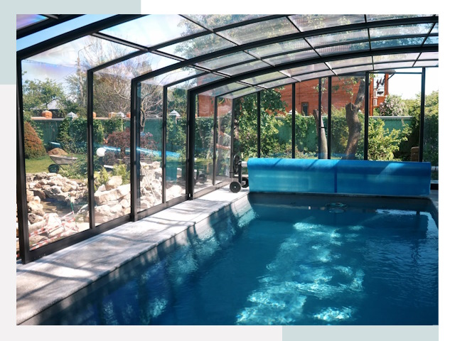 Строительство крытых бассейнов от СтальСтрой-Мхл - цена от 610 руб.