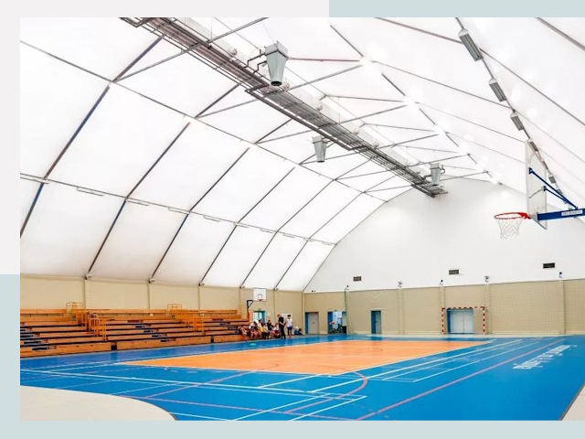 Строительство спортивных залов в Михайловке