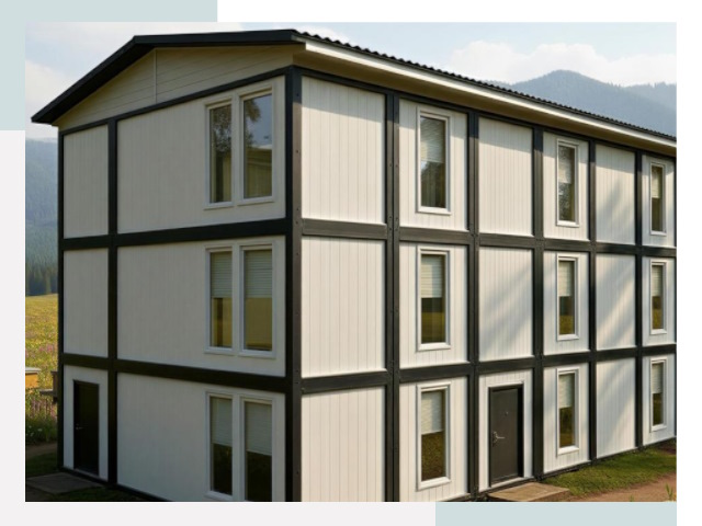 Модульные общежития в Михайловке