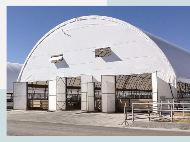 Тентовые ангары по цене 610 руб. в Михайловка