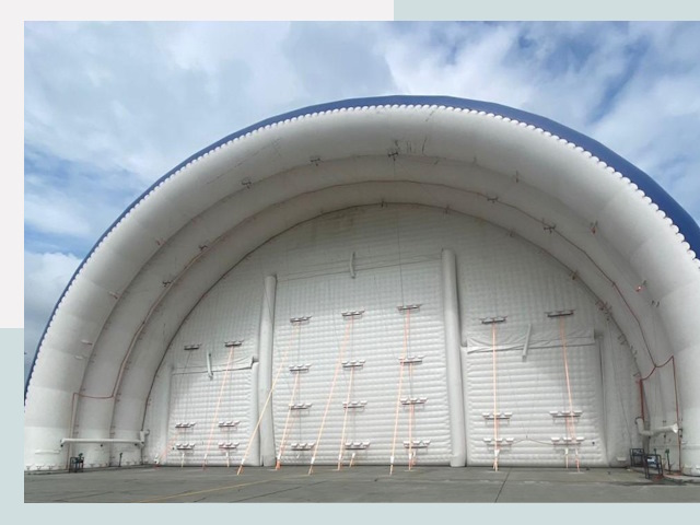 Пневмокаркасные ангары от СтальСтрой-Мхл по цене от 610 руб.