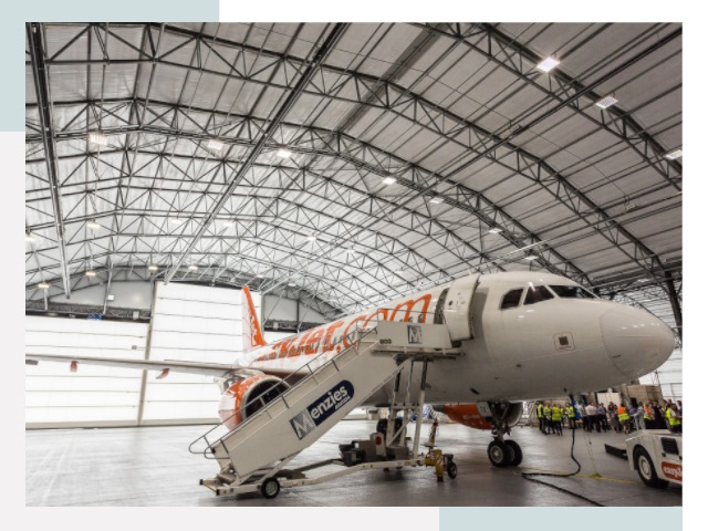 Авиационные ангары в Михайловке