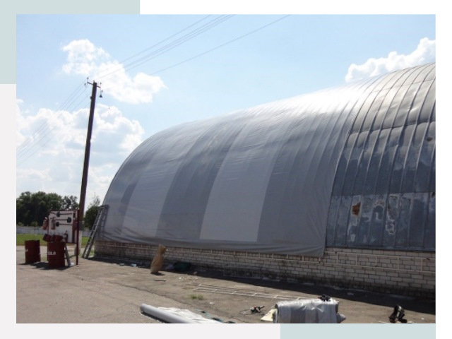 Ремонт ангаров в Михайловке