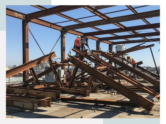 Демонтаж металлоконструкций в Михайловке от 610 руб.