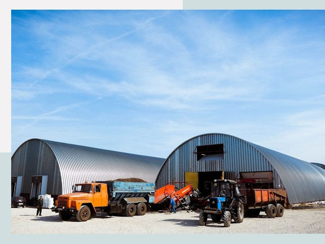 Ангары для спецтехники в Михайловке